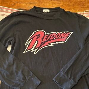Re/Done Black Crew Neck Shirt